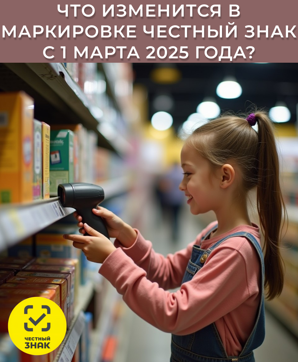Что изменится в маркировке Честный Знак с 1 марта 2025 года ? Что изменится в маркировке Честный Знак с 1 марта 2025 года ?
