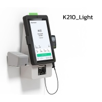 Касса самообслуживания POScenter SCO-K210 Light (21.5”, J4125, 8Gb, SSD128Gb, 2D сканер, Светофор, З цвета, полка для ПИН-пад, полка для ККТ, крепление на прилавок, крепление на стену)